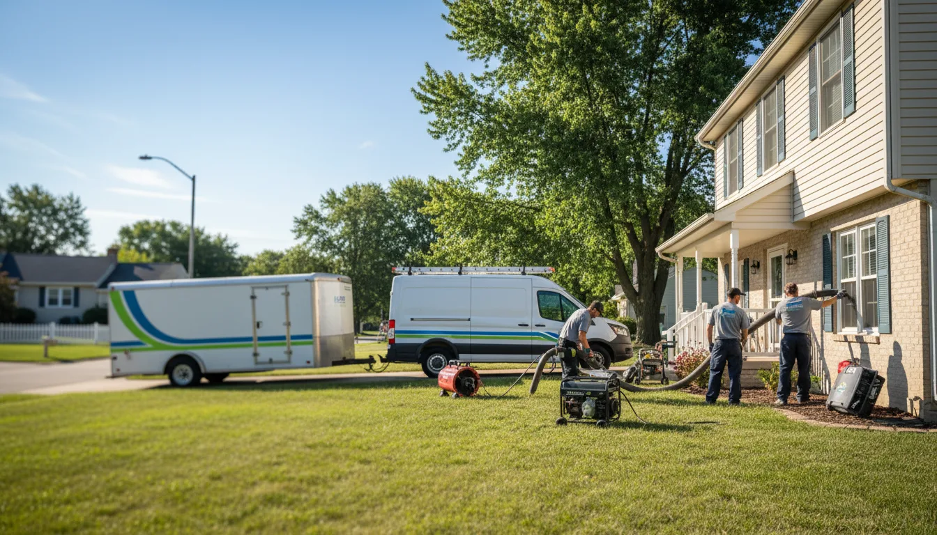 Flooded Basement Restoration And Cleanup With Repair in Earling, IA near me
